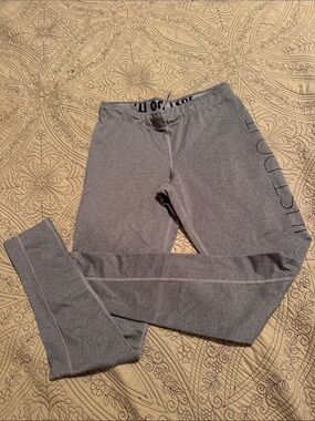 Nike Gray Active Leggings- Performance Bottoms (fits like a small)